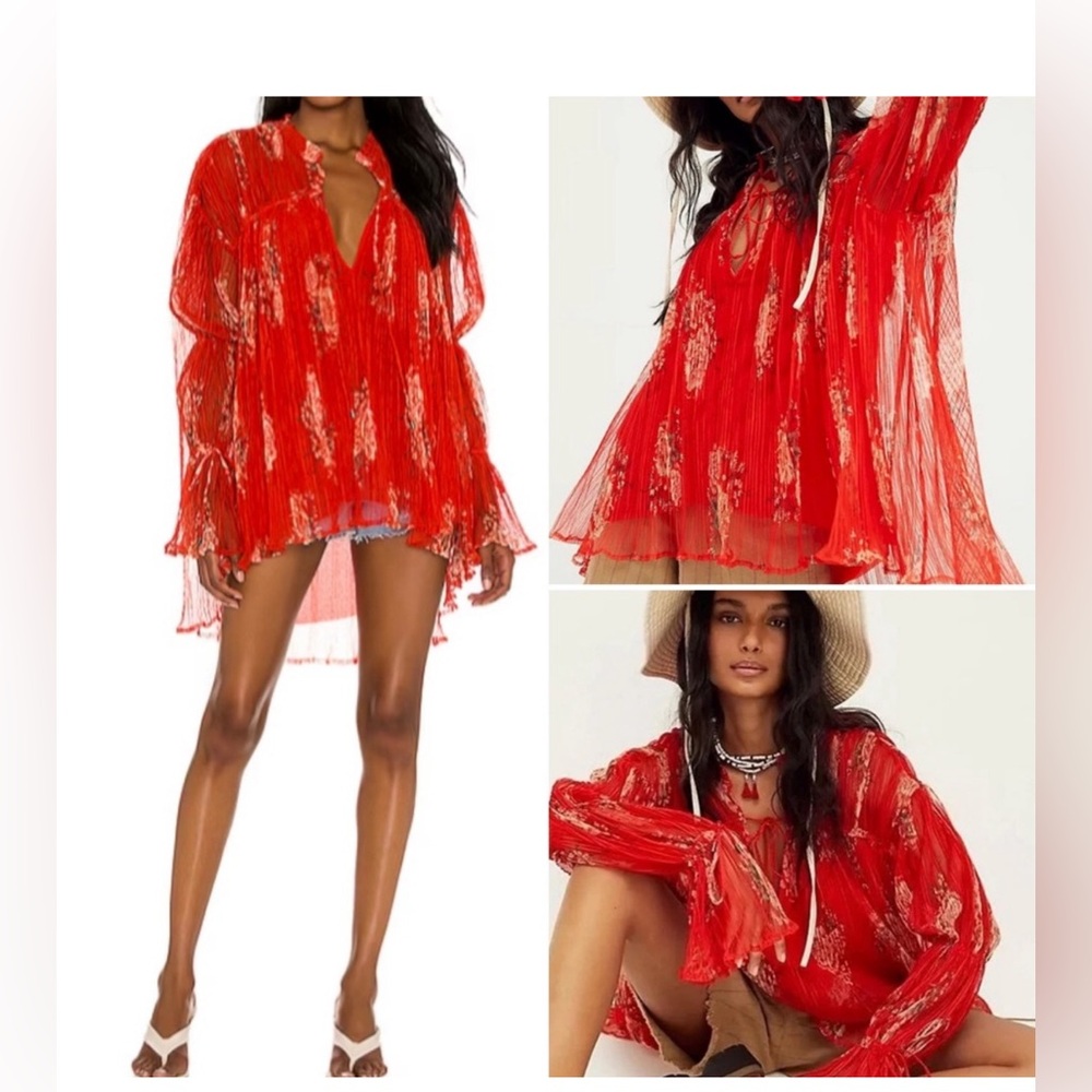 Free People Dalhia Tunic or Dress - Size Medium - NWOT - Picture 3 of 5